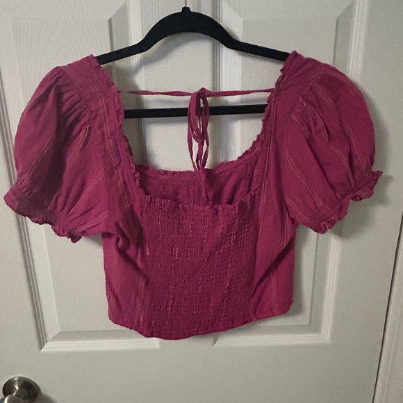Free People Serotonin Top Raspberry small - Picture 5 of 6